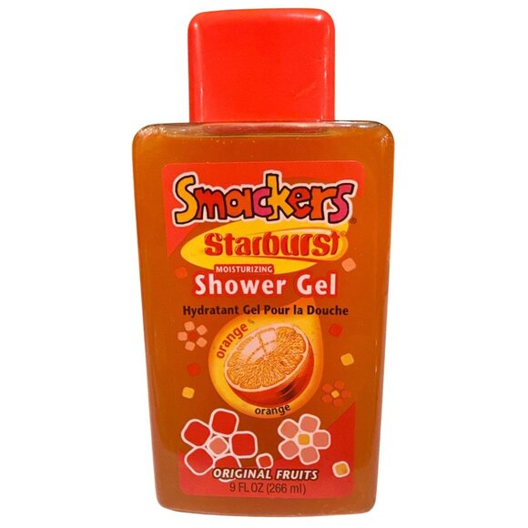 2006 Vintage BONNE BELL Smackers STARBURST SHOWER GEL Original Fruits ORANGE 9oz - Picture 1 of 4